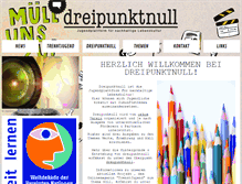 Tablet Screenshot of dreipunktnull.org
